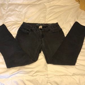 Black skinny jeans, Faded Glory